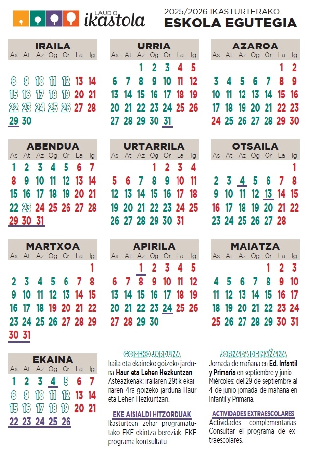 ESKOLA EGUTEGIA