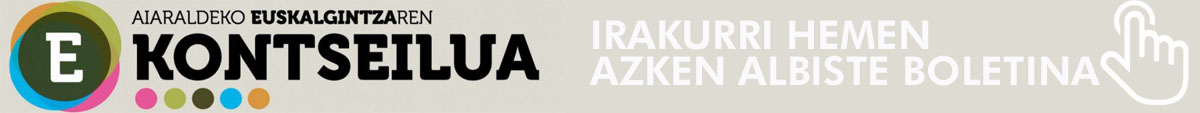 Euskalgintza Kontseiluaren boletina