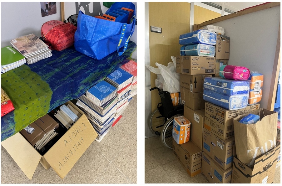 PARDELAK ETA ESKOLA MATERIALA