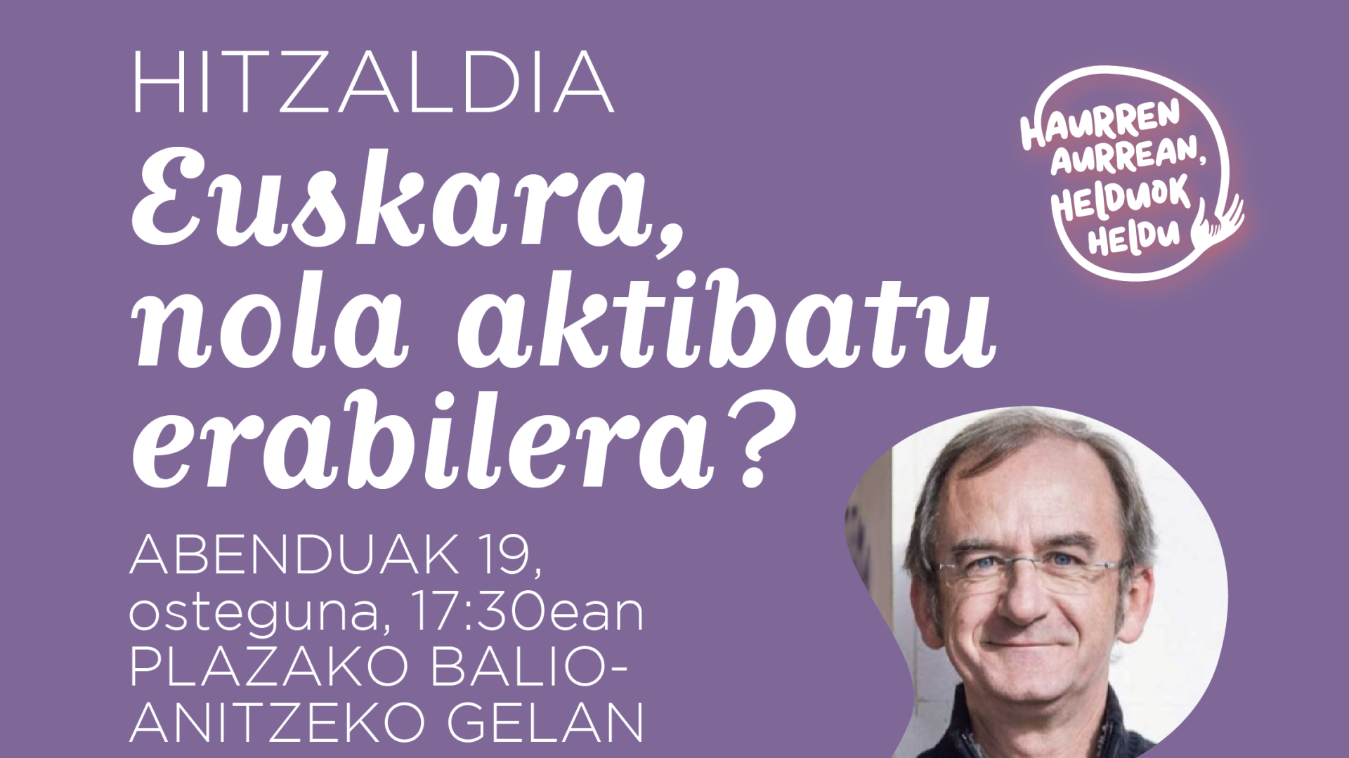 KIKEREKIN HITZALDIA