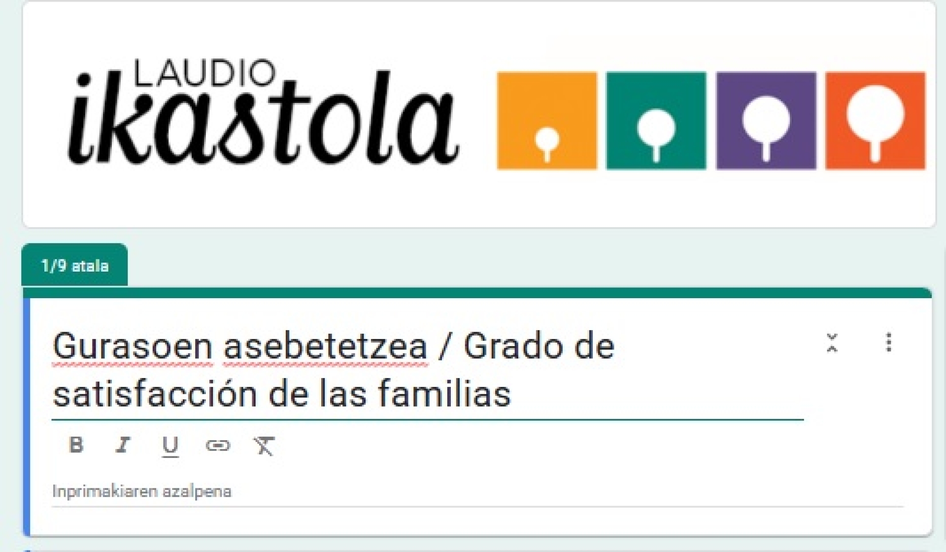 asebetetze galdetegia