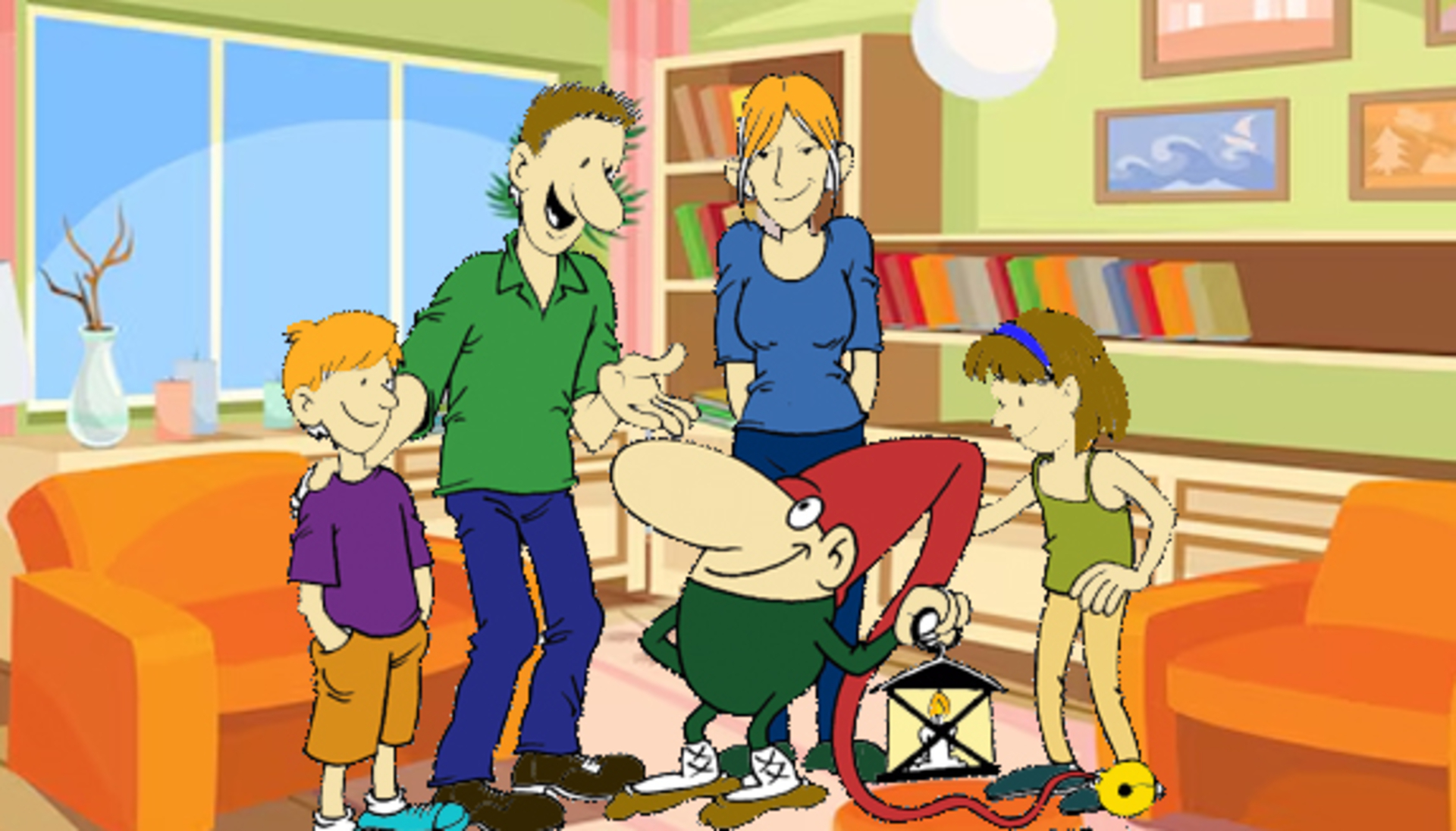 Argitxo etxeetara familia