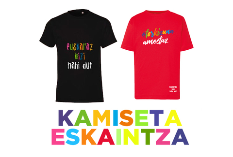 kamiseta eskaintza